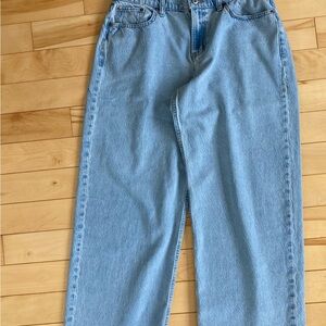 Abercrombie & Fitch Light Blue Boyfriend Jeans